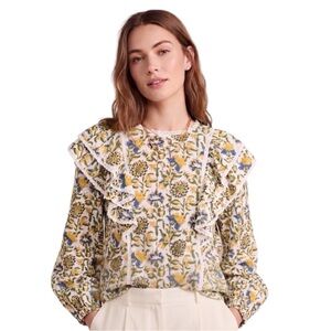 Emerson Fry Filipa Blouse Small Meadow Rue Floral Boho Top